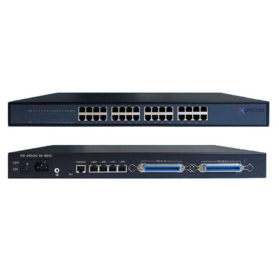 Cổng giao tiếp 32FXS Analog VoIP XORCOM GW0012